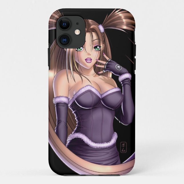 Capa Para iPhone Da Case-Mate Menina do Anime - Nikki (Verso)