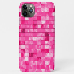 Capa Para iPhone Da Case-Mate Menina Fuchsia/Elegante de Padrão Geométrico de