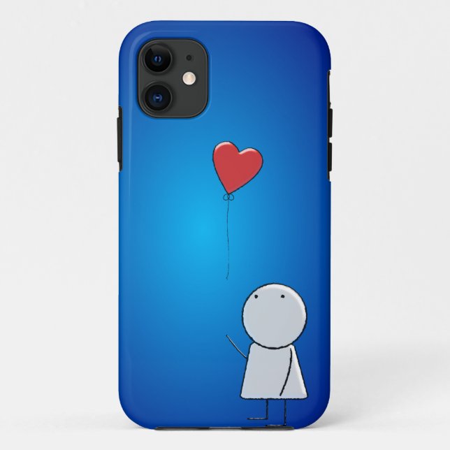 Capa Para iPhone Da Case-Mate Menino e Balão (Verso)