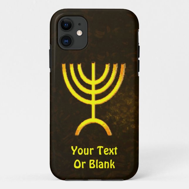 Capa Para iPhone Da Case-Mate Menorah Flame (Verso)