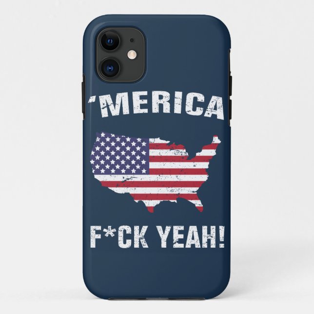 Capa Para iPhone Da Case-Mate 'Merica Fck yeah! (Verso)