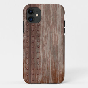 Capa Para iPhone Da Case-Mate Metal oxidado rebitado sujo