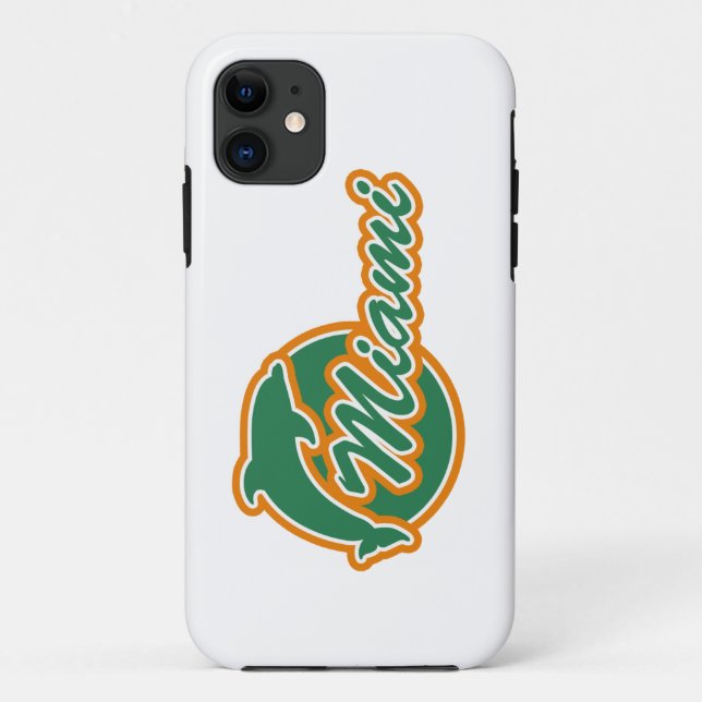 Capa Para iPhone Da Case-Mate Miami com capa de iPhone 5 do golfinho (Verso)