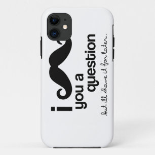 Capa Para iPhone Da Case-Mate Mim bigode você uma pergunta