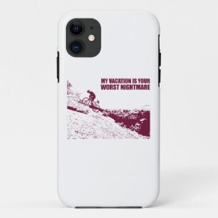 Capa Para iPhone Da Case-Mate Minha Férias É Seu Pior Pesadelo