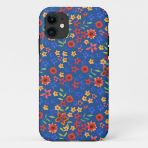 Capa Para iPhone Da Case-Mate Miniimpressão Floral Retroativa no Caso do iPhone 
