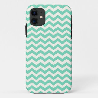 Capa Para iPhone Da Case-Mate Mint Chevron Stripes