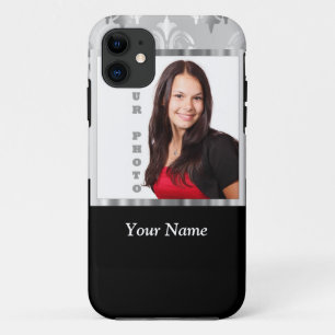 Capa Para iPhone Da Case-Mate Modelo de foto da cinza prateada