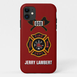 Capa Para iPhone Da Case-Mate Modelo do nome do crachá do departamento dos