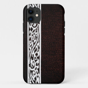Capa Para iPhone Da Case-Mate Modern Brown Leather