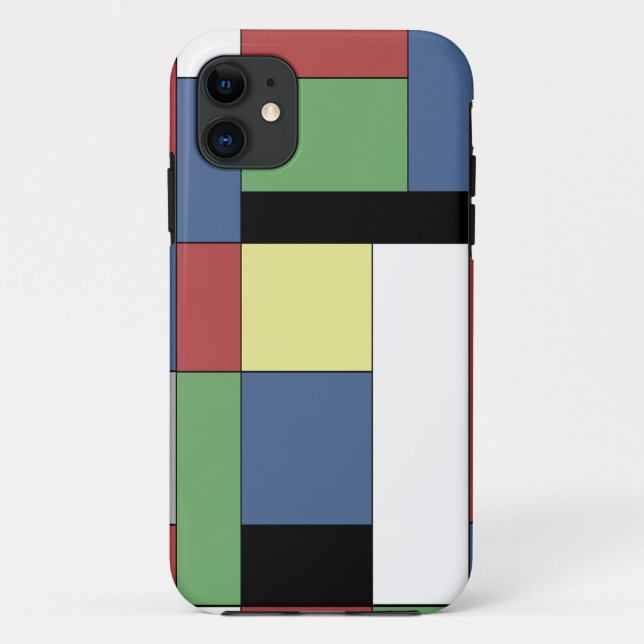 Capa Para iPhone Da Case-Mate Mondrian #11 (Verso)