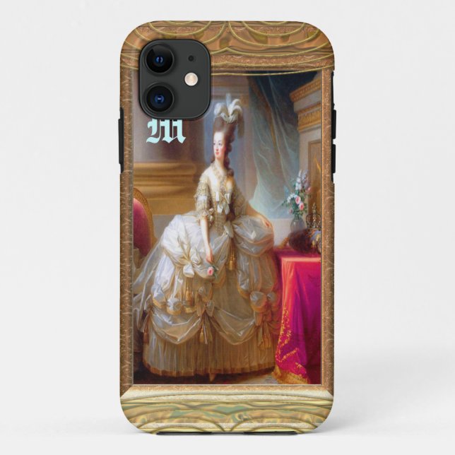 Capa Para iPhone Da Case-Mate Monograma de Marie (Verso)