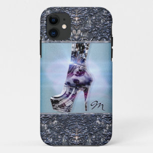 Capa Para iPhone Da Case-Mate Monograma do amor dos calçados