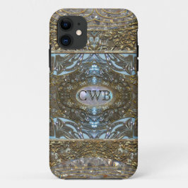 Capa Para iPhone Da Case-Mate Monograma elegante de Splashforze