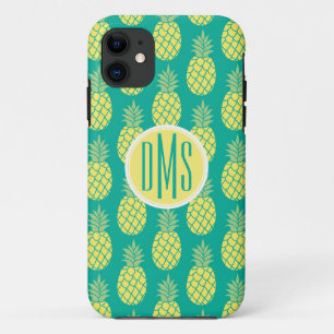 Capa Para iPhone Da Case-Mate Monograma Pastel dos abacaxis