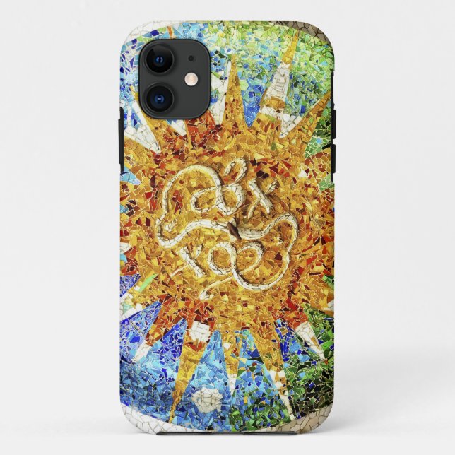 Capa Para iPhone Da Case-Mate Mosaicos Park Guell (Verso)