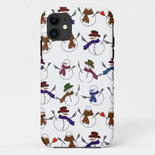 Capa Para iPhone Da Case-Mate Muitos bonecos de Natal