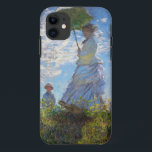 Capa Para iPhone Da Case-Mate Mulher alta do Res Claude Monet com um parasol<br><div class="desc">Mulher de Claude Monet com um parasol.</div>