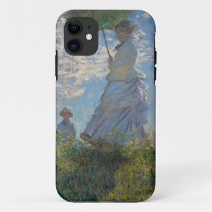 Capa Para iPhone Da Case-Mate Mulher de Claude Monet com um parasol 1875