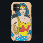 Capa Para iPhone Da Case-Mate Mulher Maravilha | Dose de Vintage com Laço<br><div class="desc">Retrato da Mulher Maravilha</div>