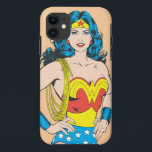 Capa Para iPhone Da Case-Mate Mulher Maravilha | Dose de Vintage com Laço<br><div class="desc">Retrato da Mulher Maravilha</div>