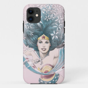 Capa Para iPhone Da Case-Mate Mulher Maravilha e Flores