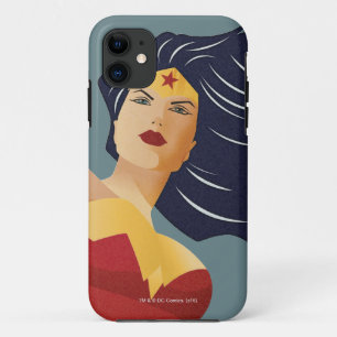 Capa Para iPhone Da Case-Mate Mulher Maravilha Retro City Sunburst