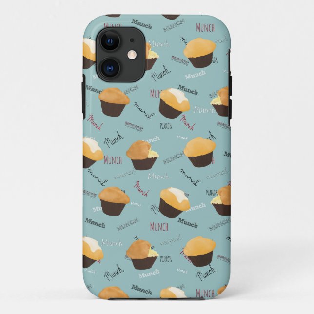 Capa Para iPhone Da Case-Mate Munch meu muffin Iphone 5 casos (Verso)