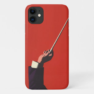 Capa Para iPhone Da Case-Mate Música Antiga, Mão do Maestro Segurando uma Batuta
