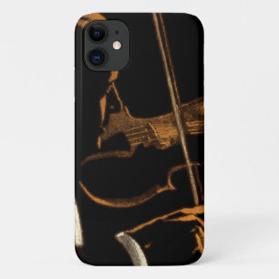 Capa Para iPhone Da Case-Mate Músico Vintage, Violinista Tocando Música Violenta