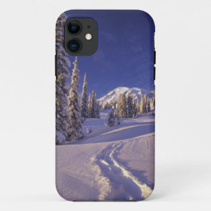 Capa Para iPhone Da Case-Mate NA, EUA, Washington, Mt. Rainier NP, Neve Profunda