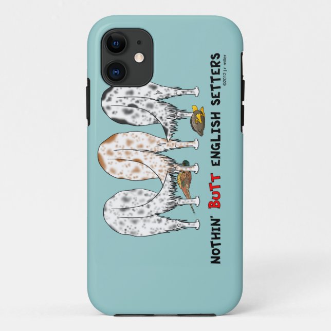 Capa Para iPhone Da Case-Mate Nada termina setter ingleses (Verso)