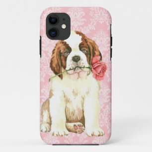 Capa Para iPhone Da Case-Mate Namorados St Bernard cor-de-rosa