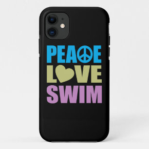 Capa Para iPhone Da Case-Mate Natação do amor da paz
