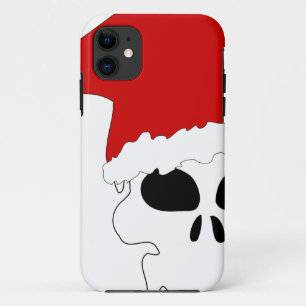 Capa Para iPhone Da Case-Mate natal do crânio gótico