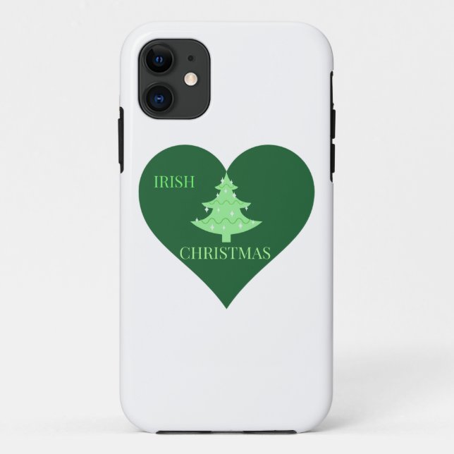 Capa Para iPhone Da Case-Mate Natal irlandês (Verso)