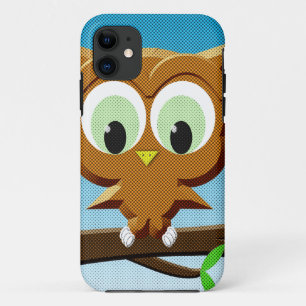 Capa Para iPhone Da Case-Mate Newsprint Cartoon Owl