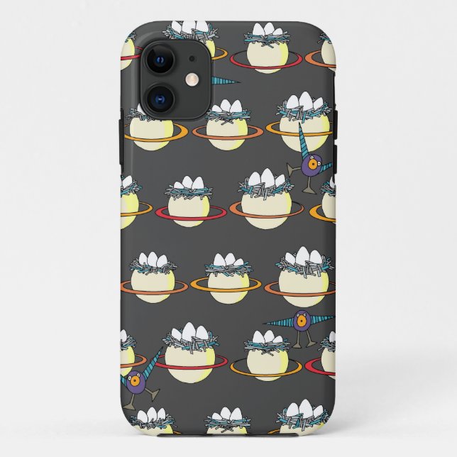 Capa Para iPhone Da Case-Mate ninhos cósmicos (Verso)