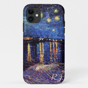 Capa Para iPhone Da Case-Mate Noite estrelada sobre o Rhone por Van Gogh
