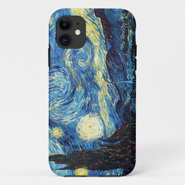 Capa Para iPhone Da Case-Mate Noite Estrelada - Van Gogh (Verso)
