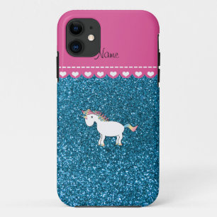 Capa Para iPhone Da Case-Mate Nome branco unicórnio céu azul brilho
