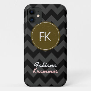 Capa Para iPhone Da Case-Mate nome e iniciais feitos sob encomenda da viga