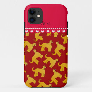 Capa Para iPhone Da Case-Mate Nome personalizado "red afghan hound dog"