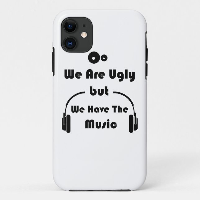 Capa Para iPhone Da Case-Mate Nós somos feios mas nós temos a música (Verso)