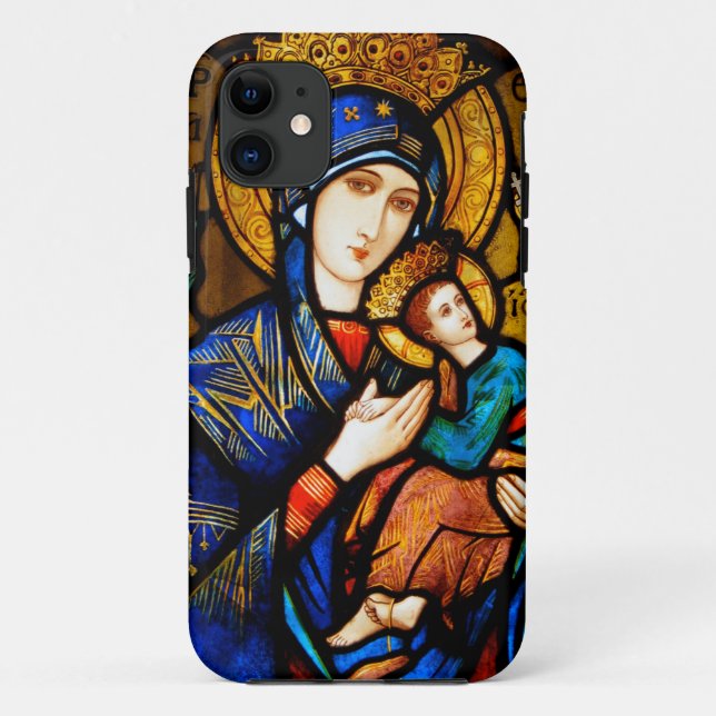 Capa Para iPhone Da Case-Mate nossa senhora de ajuda perpétua (Verso)