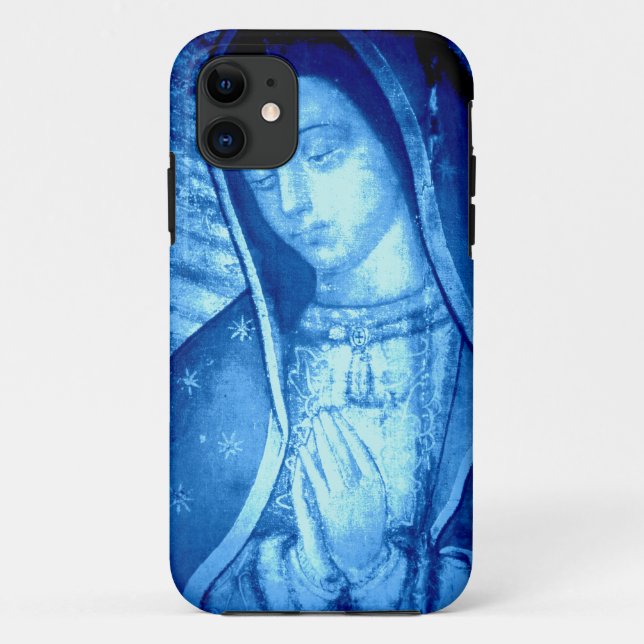 CAPA PARA iPhone DA Case-Mate NOSSA SENHORA DE GUADALUPE AZUL (Verso)