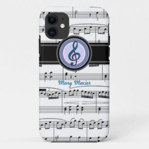 Capa Para iPhone Da Case-Mate nota musical clave