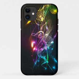 Capa Para iPhone Da Case-Mate Notas de música a cores para amantes de música