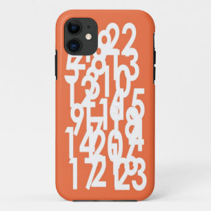 Capa Para iPhone Da Case-Mate números do teste padrão