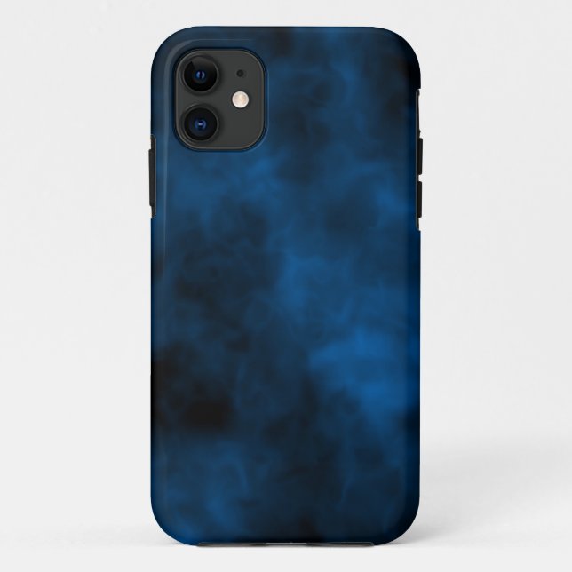 Capa Para iPhone Da Case-Mate nuvens azul escuro (Verso)